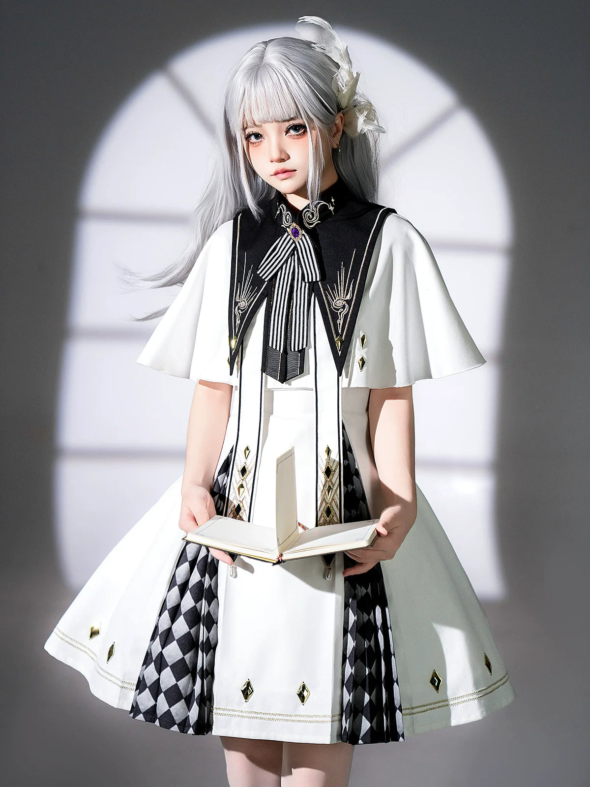 Your Princess - Eye of Truth - Elegant Gothic Lolita Dress Suit With Embroidery