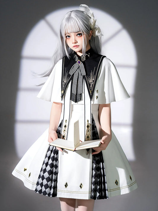 Your Princess - Eye of Truth - Elegant Gothic Lolita Dress Suit With Embroidery