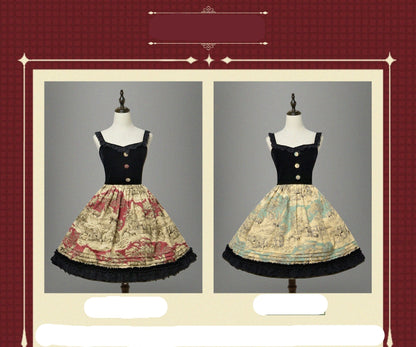 Magic Tea Party - Winter Hunting Period - Classsic Lolita JSK