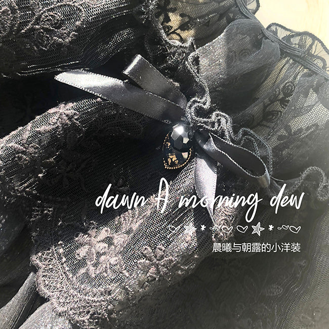 Dawn and Morning - Flower Wedding Lolita Accessories Headdress Set