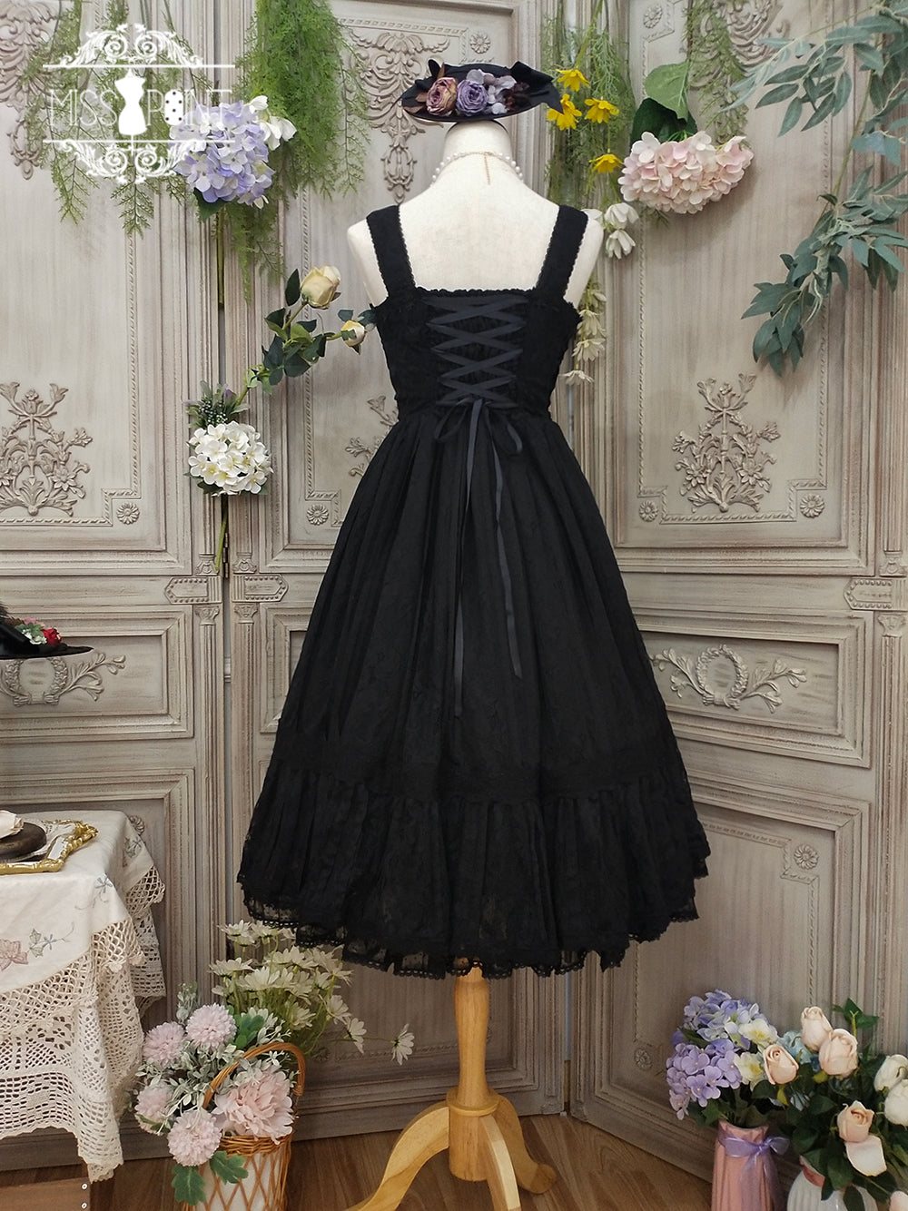 Miss Point - Woody Rose - Retro Classic Lolita JSK