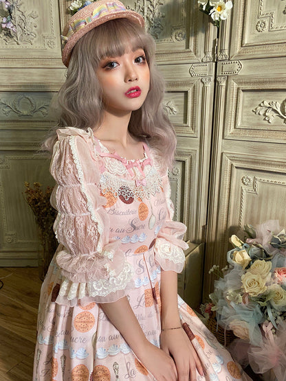 Miss Point - The Sally Gardens - Lotus Root Sleeve Lolita Blouse