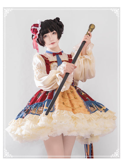 YingLuoFu - Santa Clara - Kawaii School Lolita JSK