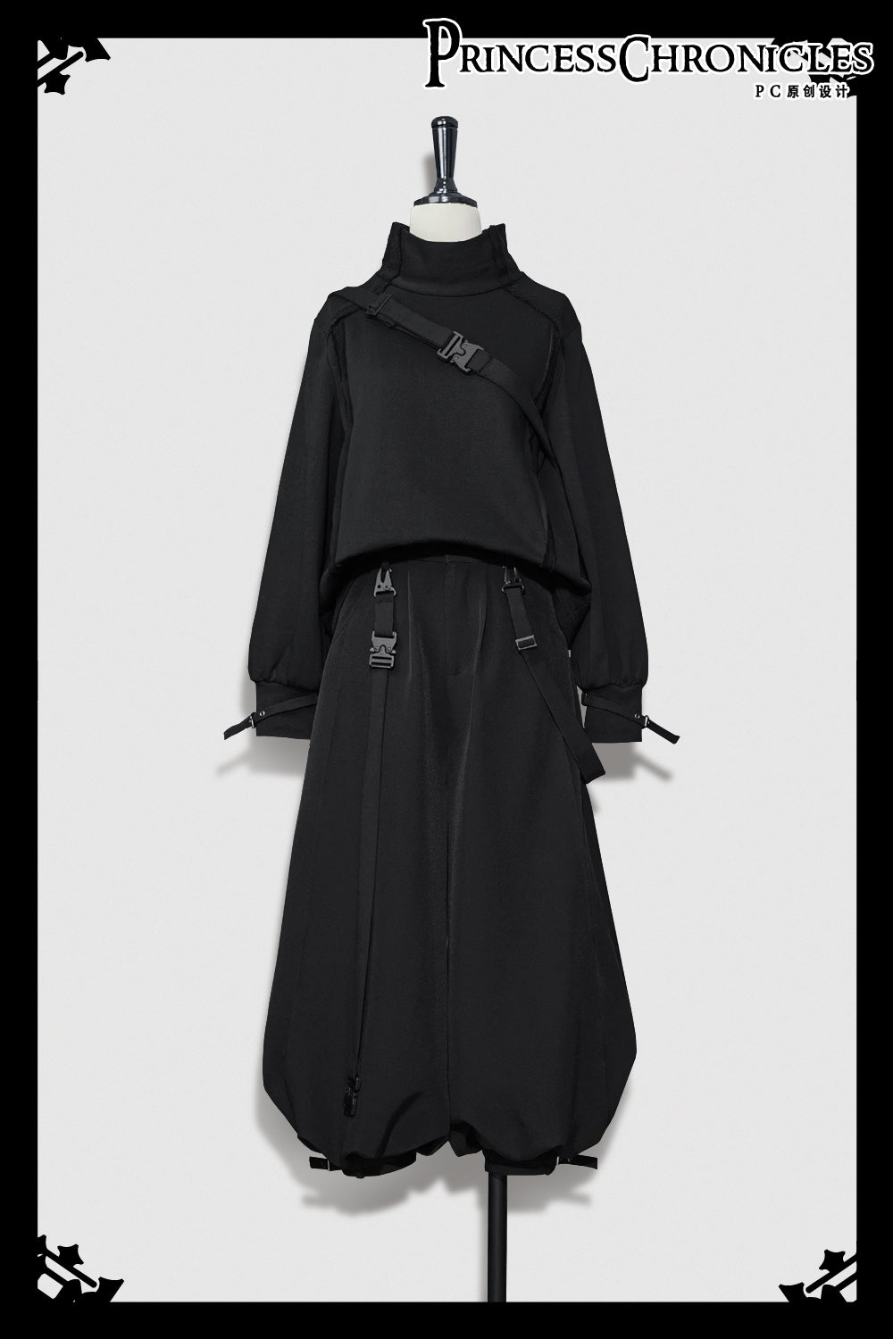 Princess Chronicles - Functional Rabbit - Handsome Gothic Lolita Pantsuit