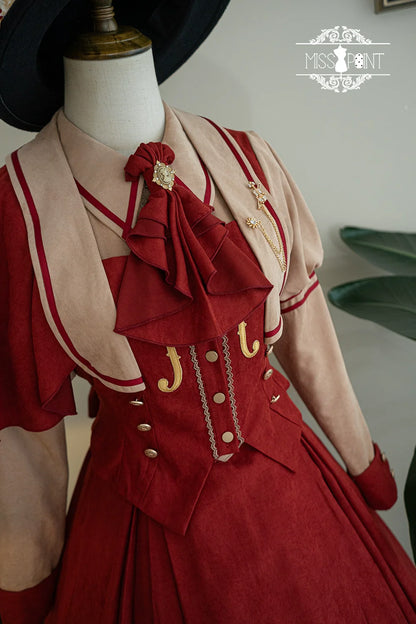 Miss Point - Elegant Lolita Coat - Golden Movement Customized Short Coat