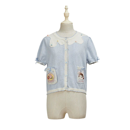 Summer Fairy - IP Collab Kawaii Lolita Dresses OP Home Wear Salopette Cardigan SK