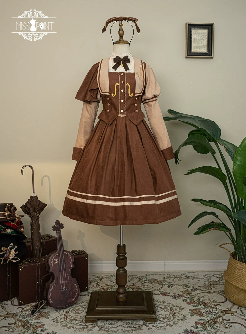 Miss Point - Customized Lolita Jumper Dress - Elegant College Lolita JSK