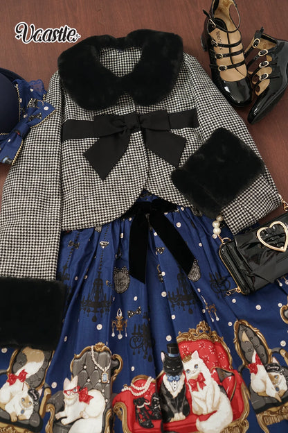 Vcastle - Winter Lolita Coat Short Wool Coat