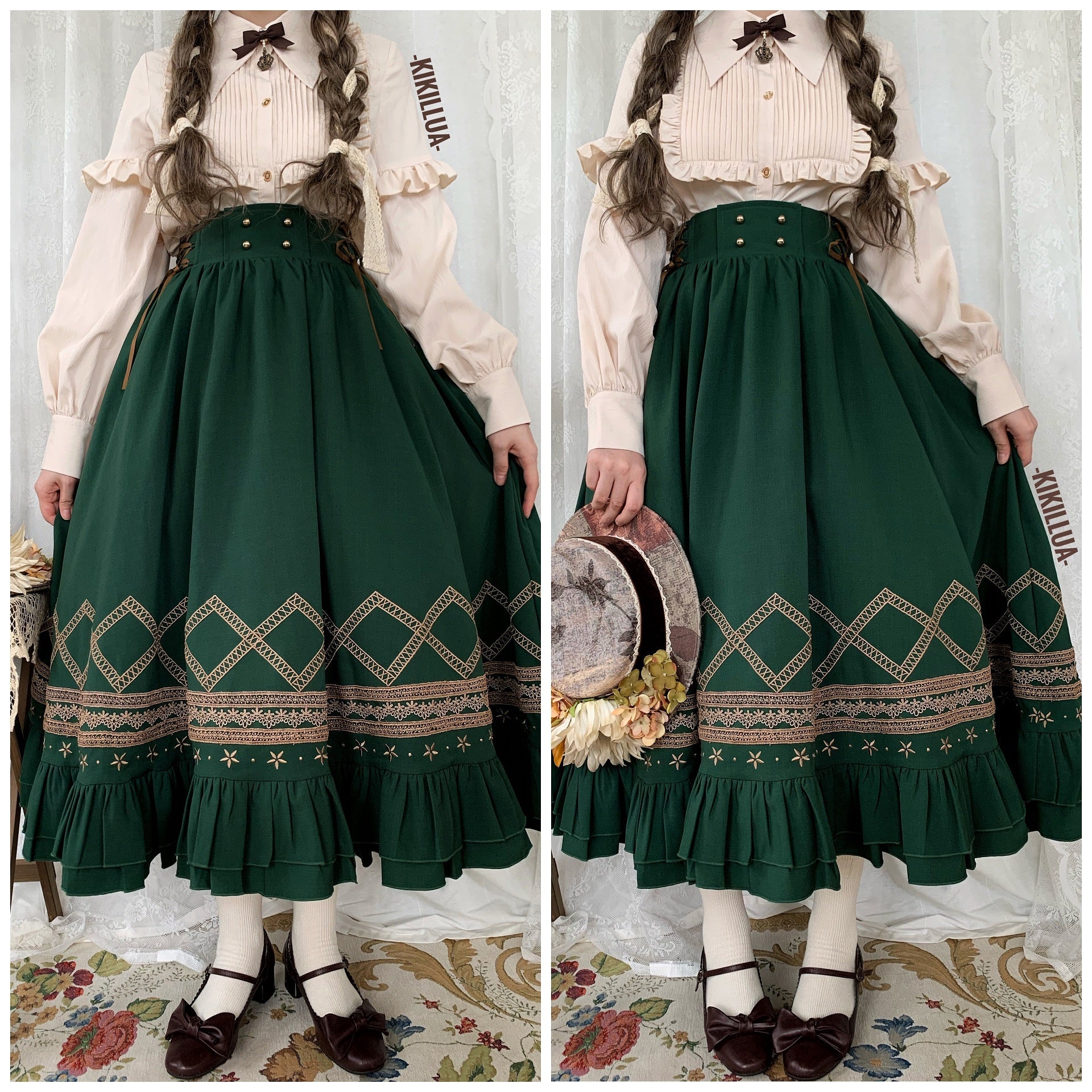 Yuan Su - Elegant Lolita Long Sleeve Blouse