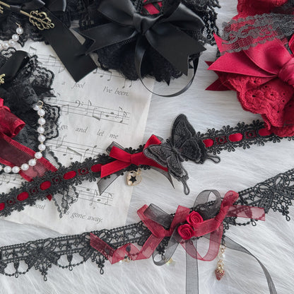 Chestnut Lolita - Gothic Lolita accessory Handmade Hairband