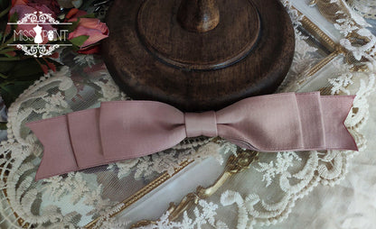 Miss Point - French Rose - Lolita Brooch and Waist Tie