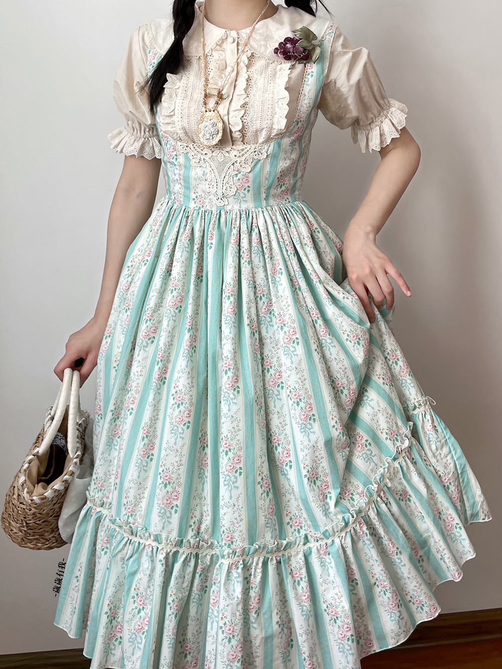 Miss Point - Happy Summer - Elegant Lolita Floral JSK Dress
