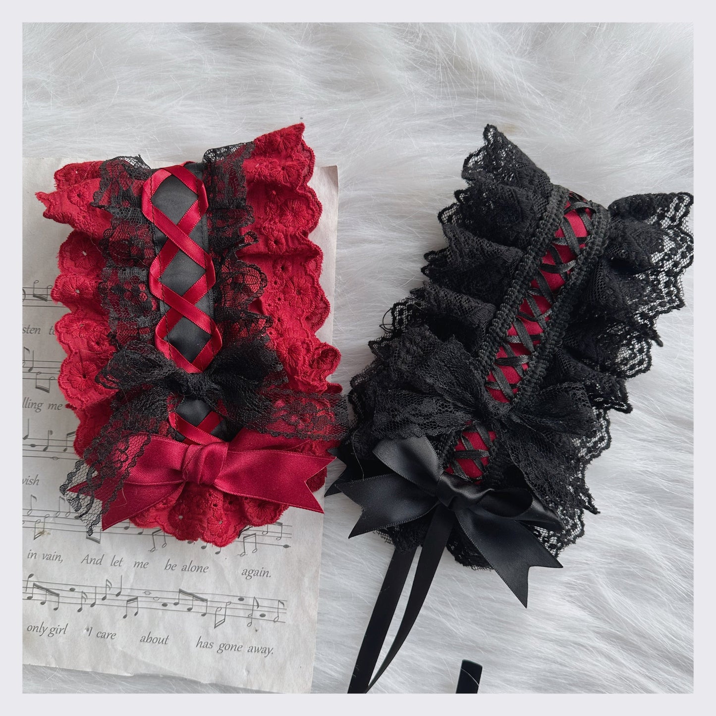 Chestnut Lolita - Gothic Lolita accessory Handmade Hairband