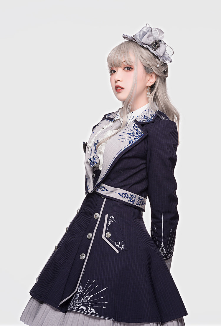 Youpairui - Sheffield - British Style Lolita JSK Set