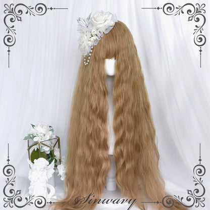 Sinwavy - Waltz - Elegant Lolita Long Curly Wig Multicolors