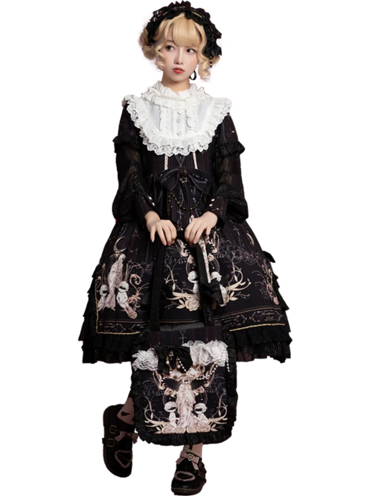 OCELOT - Chiffon Classic Lolita OP Dress