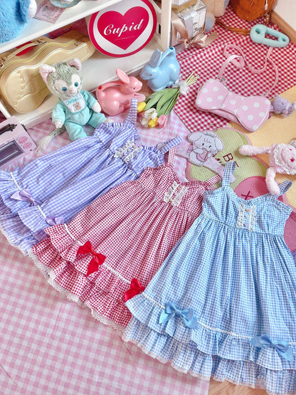 Fluff Mollie - Split Pea Breakfast - Kawaii Lolita Cotton JSK