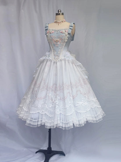 Garden Cat - Dreamy Dance Gorgeous Lolita JSK and SK