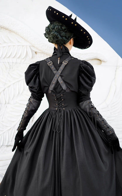 FOXTROT - Ghost Ship - Gothic Lolita Pirate JSK & Mutton Sleeves Blouse