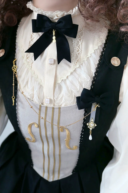 Miss Point - Customized Lolita Jumper Dress - Elegant College Lolita JSK