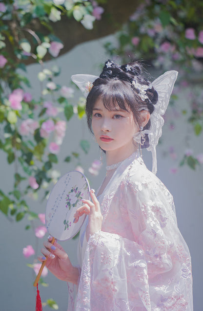 Fairy Tales - Embroidered Gothic Bridal Hairclip Hanfu Lolita Headwear