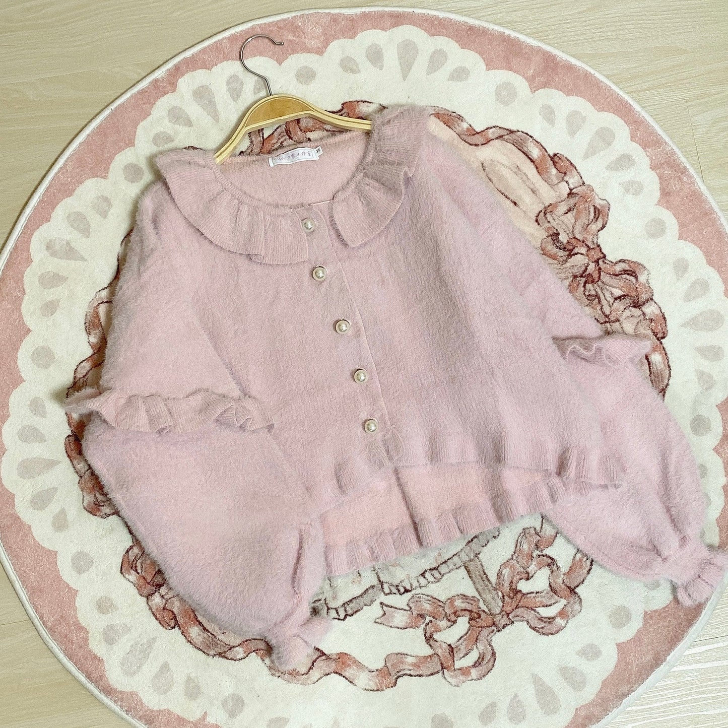 MIST - Small Ointment - Sweet Lolita Thick Sweater Coat Puff Sleeve
