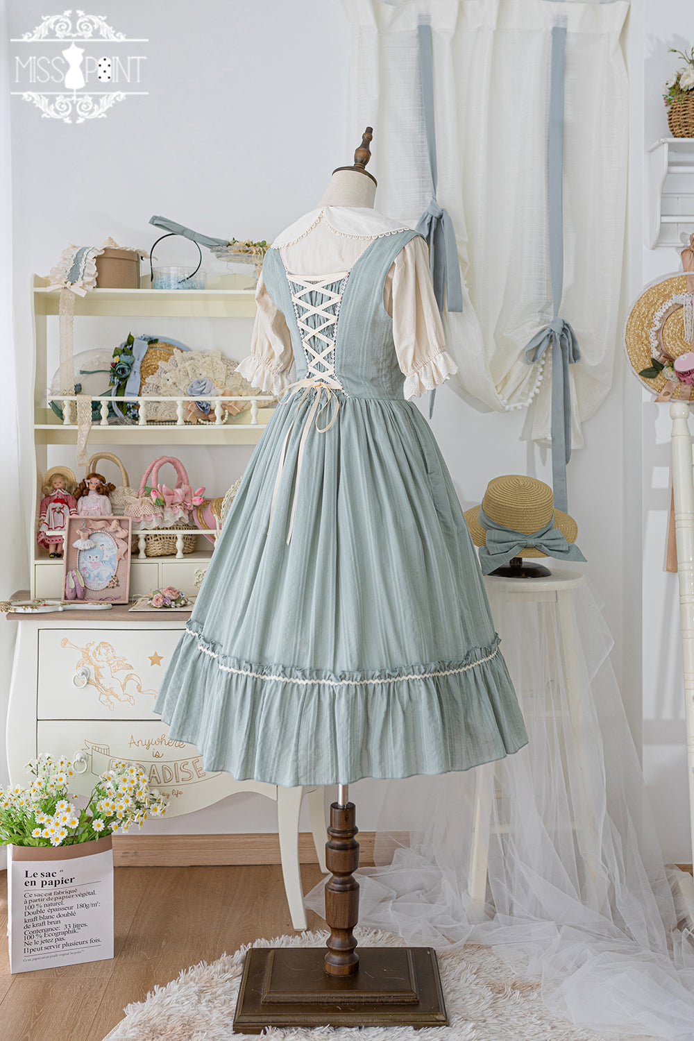 Miss Point - Happy Summer - Elegant Lolita Floral JSK Dress