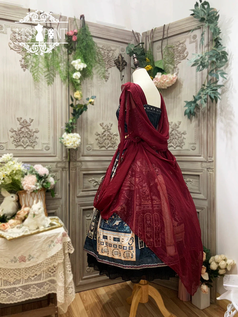 Miss Point - Dusk Best - Egyptian Lolita Dress Set Gorgeous JSK