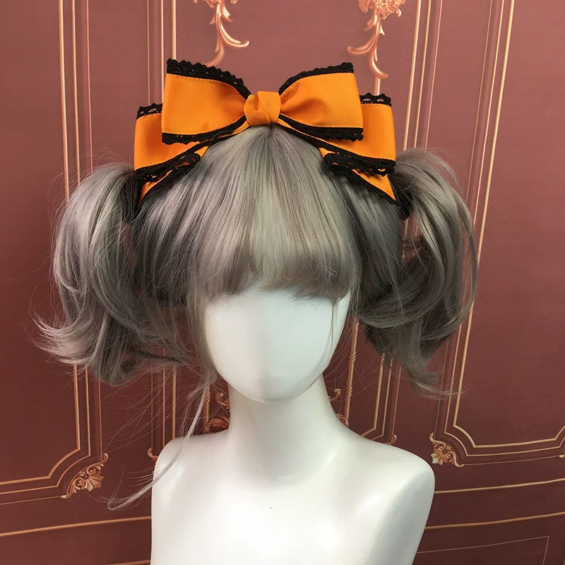 Qingyi Handmade - Sweet Lolita KC Multicolor Bow Lolita Headwear