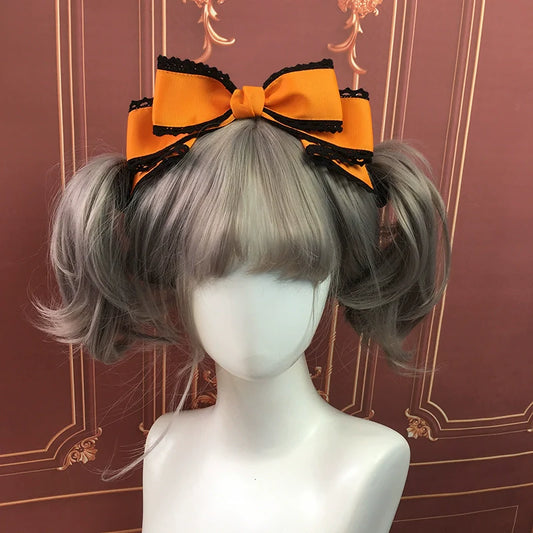 Qingyi Handmade - Sweet Lolita KC Multicolor Bow Lolita Headwear