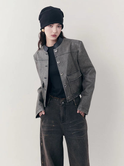 Retro jacket and A-line skirt【s0000007252】