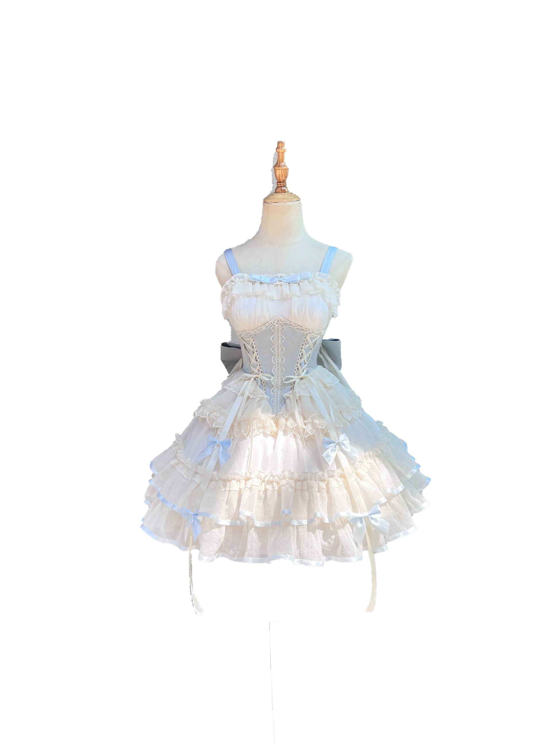 ZhiJinYuan - Time Waltz - Sweet Lolita Short Dress Ballet Style JSK