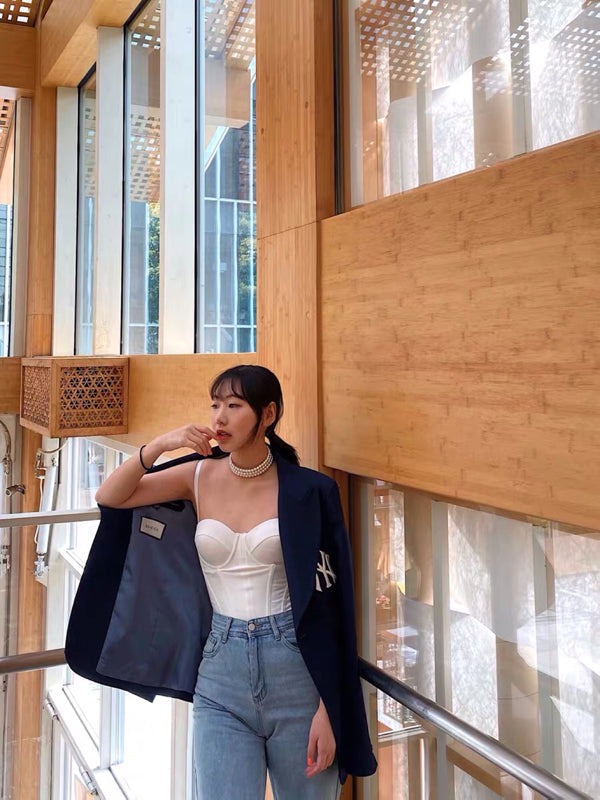 Rose of Sharon - Hepburn time - Retro Elegant Tiered Pearl Choker