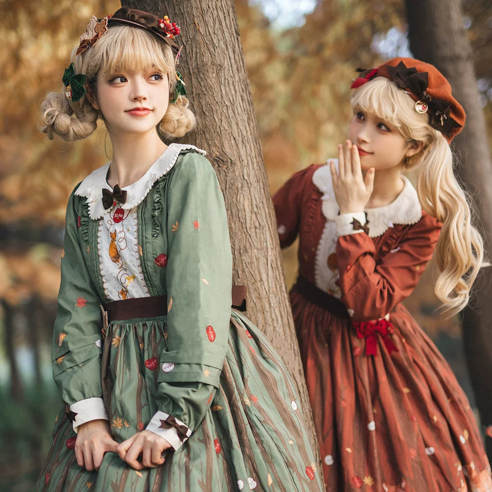 Miss Point - Chuby Box in the Forest - Elegant Lolita Necklace Brooch KC Beret Accessories