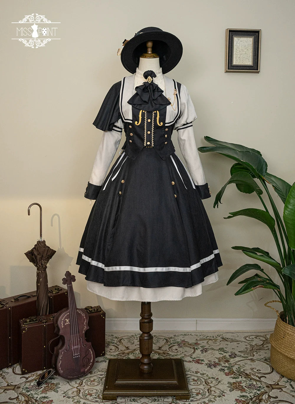 Miss Point - Elegant Lolita Coat - Golden Movement Customized Short Coat