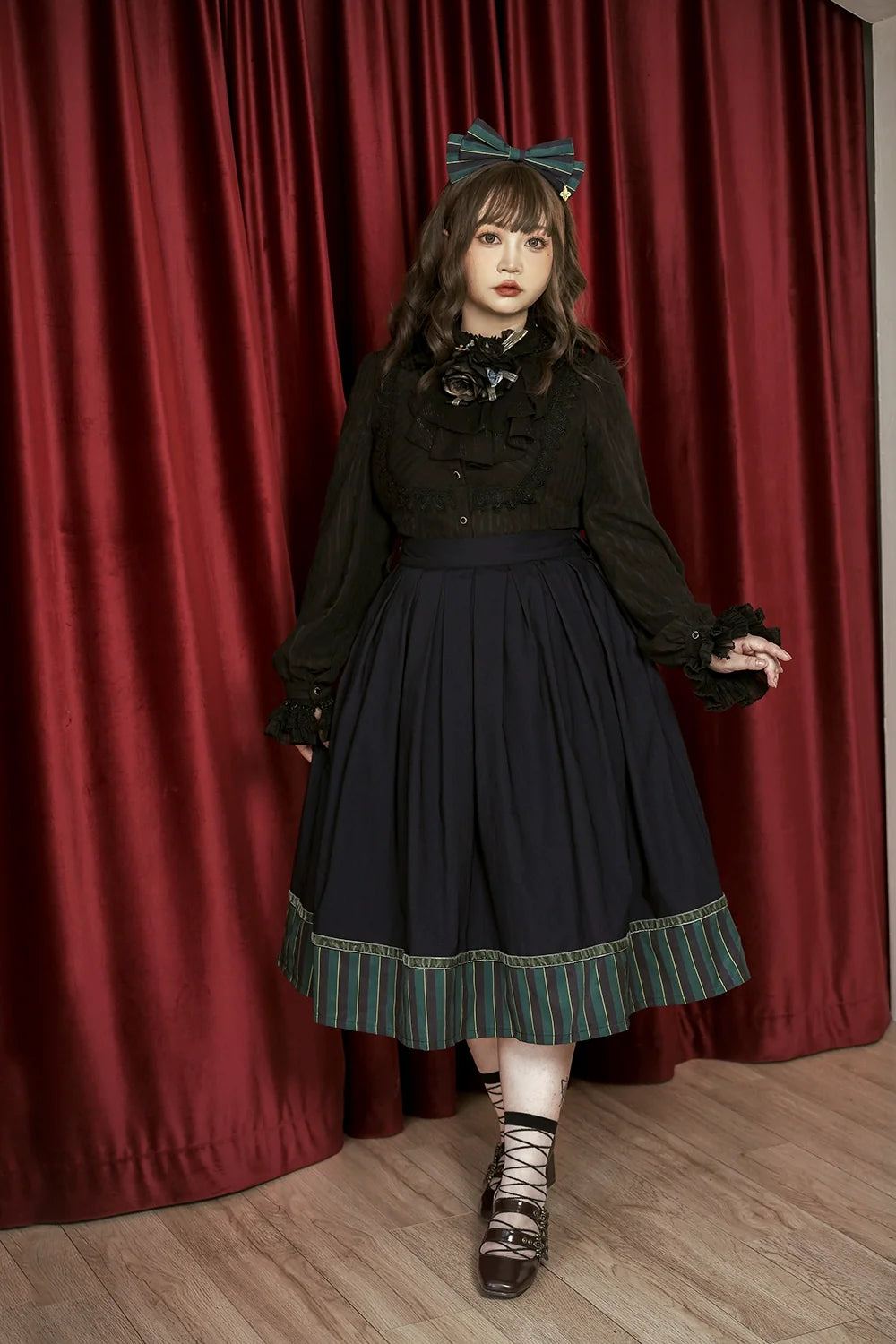 Miss Point - Custom-Made Lolita Elegant Stand Collar Lolita Shirt