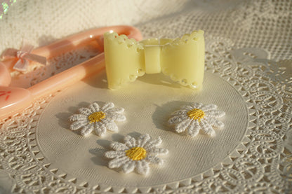 Cat Tea Party - Sweet Lolita Bow Ring and Necklace