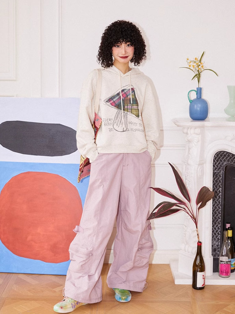 Hooded embroidered sweatshirt【s0000006559】