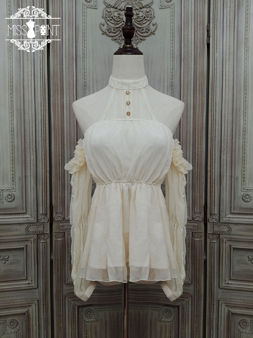 Miss Point - Dusk Bester - Egyptian Lolita Halter Attached Sleeve Blouse