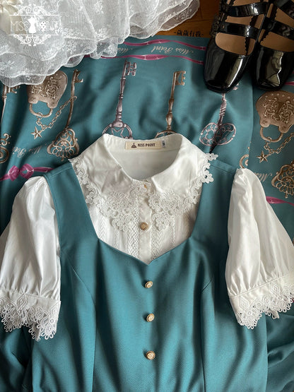 Miss Point - Antique Key - Elegant Lolita JSK Retro Lolita Dress