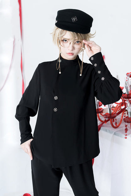 Princess Chronicles - The Stars Change - Ouji Lolita Embroidery Brolita Trousers