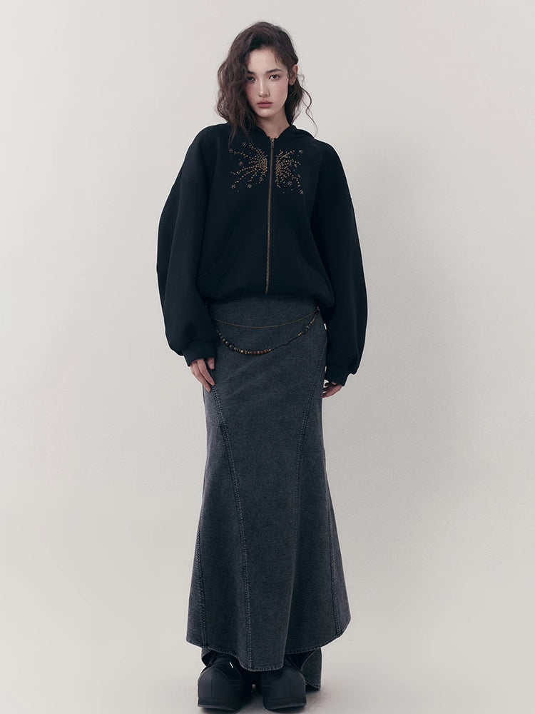 Retro hooded sweatshirt【s0000007257】