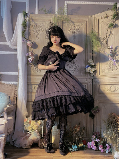 Sweet Wood - CLA Vintage French Lolita OP Dress