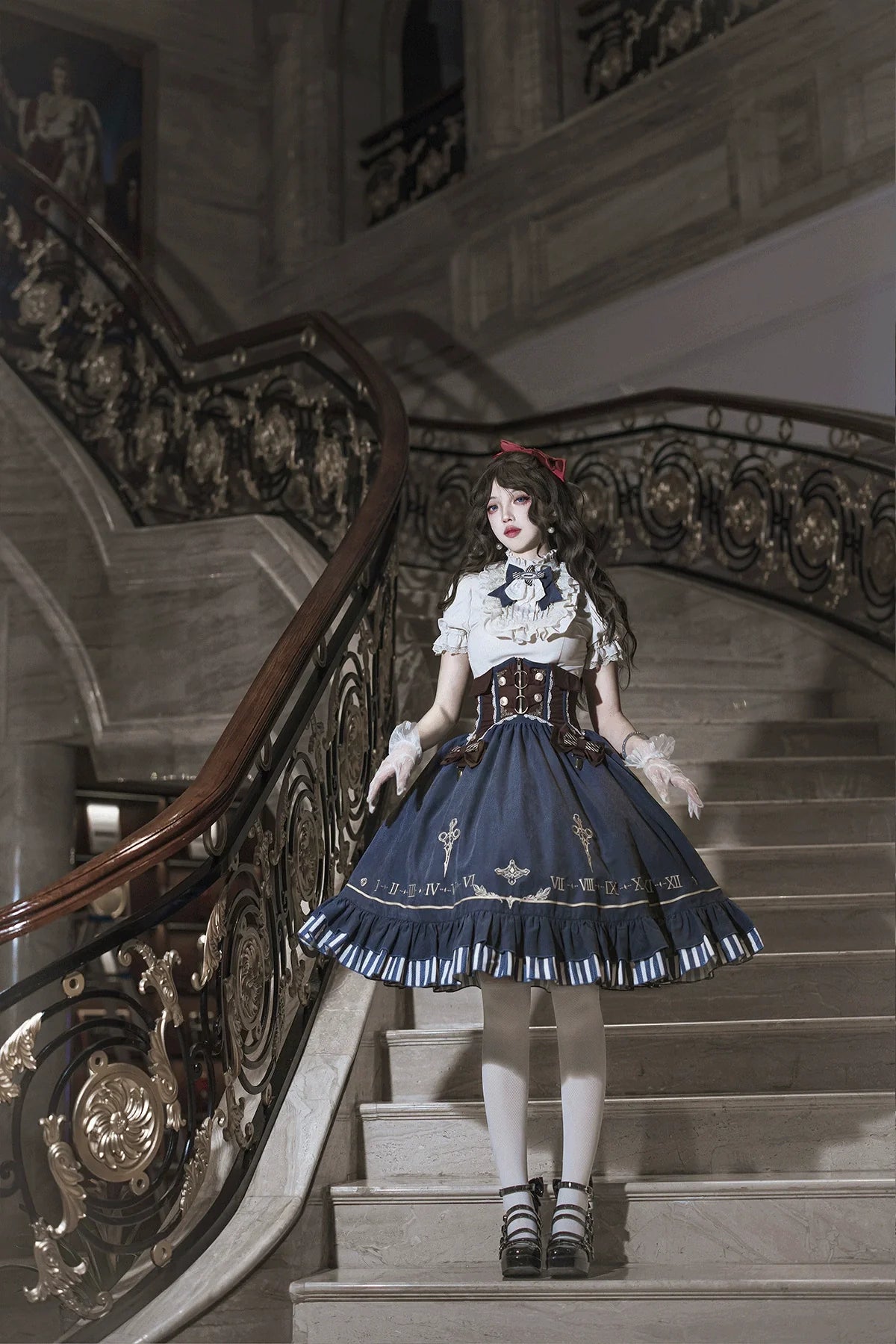 Cornfield Lolita - Gilded Pointer - Elegant Classic Lolita Skirt Suit Punk Lolita Style