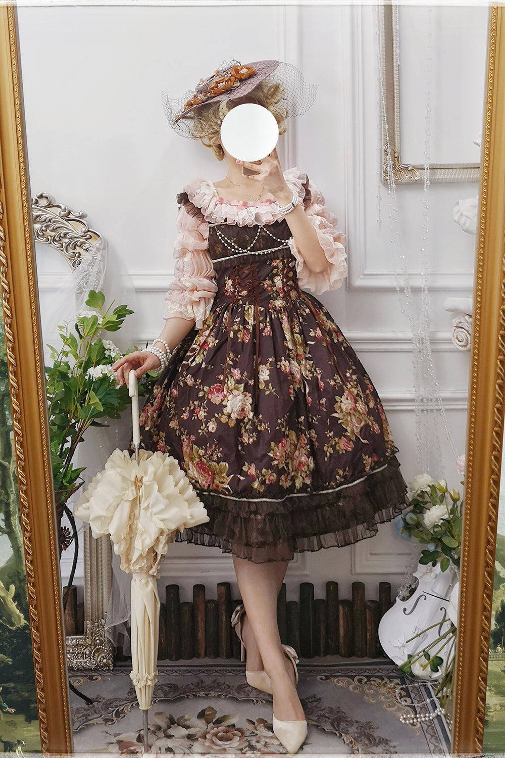 Miss Point - The Sally Gardens - Lotus Root Sleeve Lolita Blouse