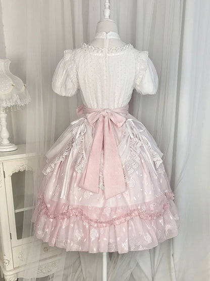 Cornfield Lolita - Elegant Lolita Dress Short Sleeve OP