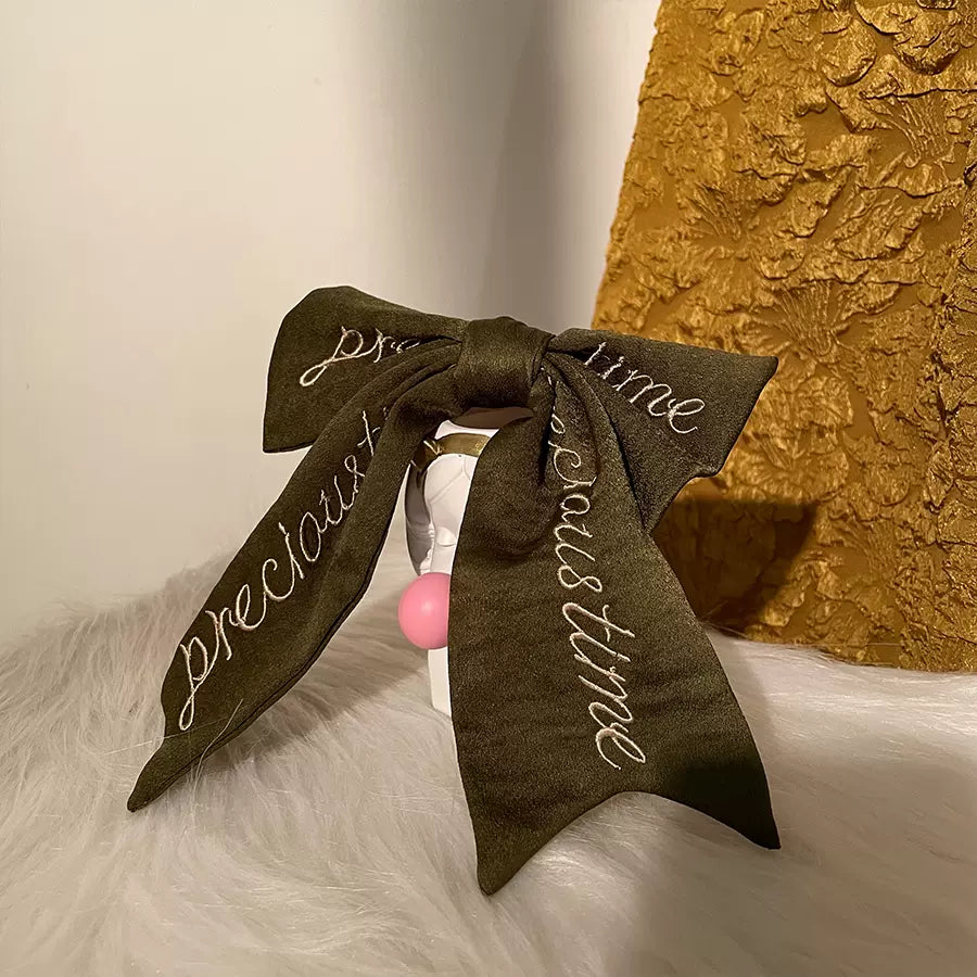 ZJstory - Gold Age - Retro Lolita Bow Necktie