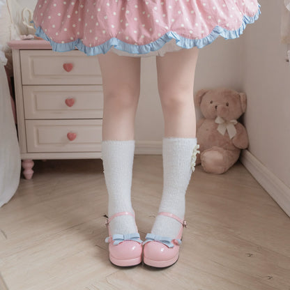 Dolly Doll - Lovers' Gift - Round Toe Middle Heel Mary Jane Lolita Shoes