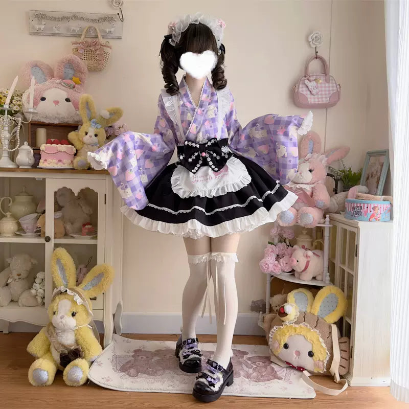 Hanguliang - Han Lolita OP Dress Japanese Style Dress for Summer Wear