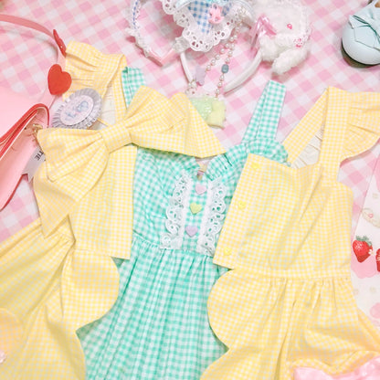 Fluff Mollie - Bean Breakfast - Sweet Lolita Overskirt Daily Daily Petaled Skirt